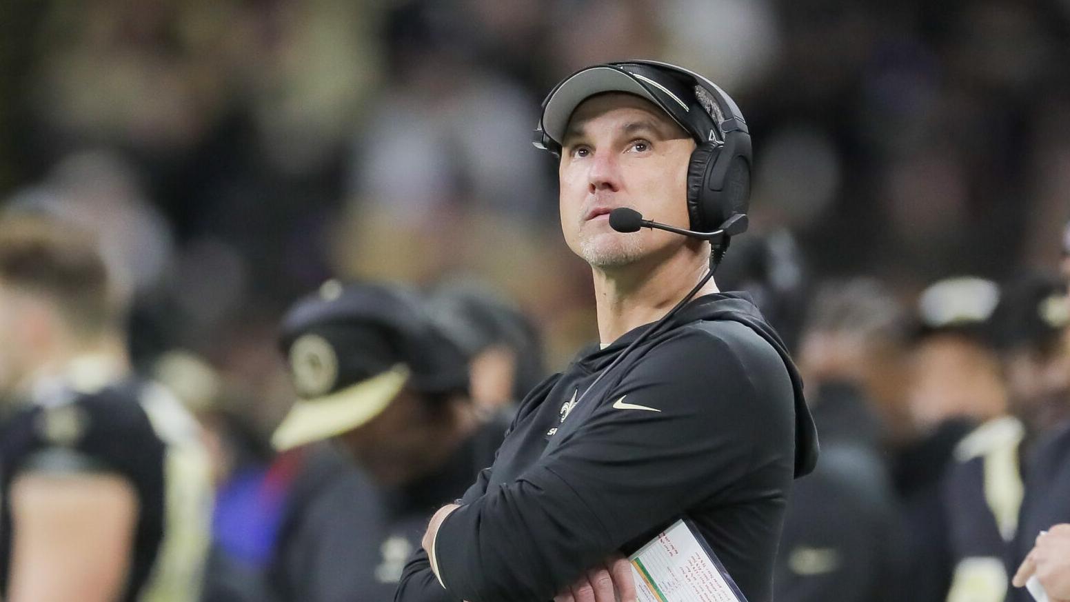Saints coach Dennis Allen expects to return in 2024, says 'I have to do a better job.'
